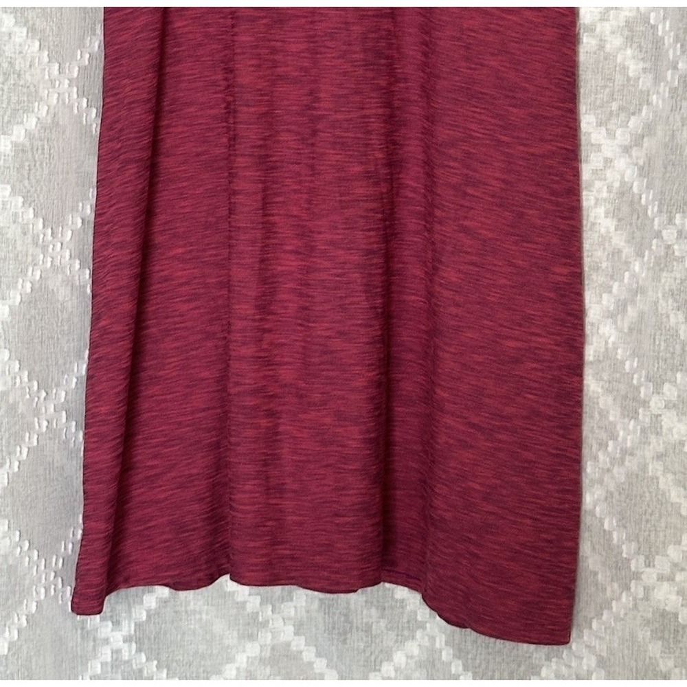prAna Cali Dress Womens Large Raspberry Pink Sleeveless Racerback Athletic - Picture 4 of 8